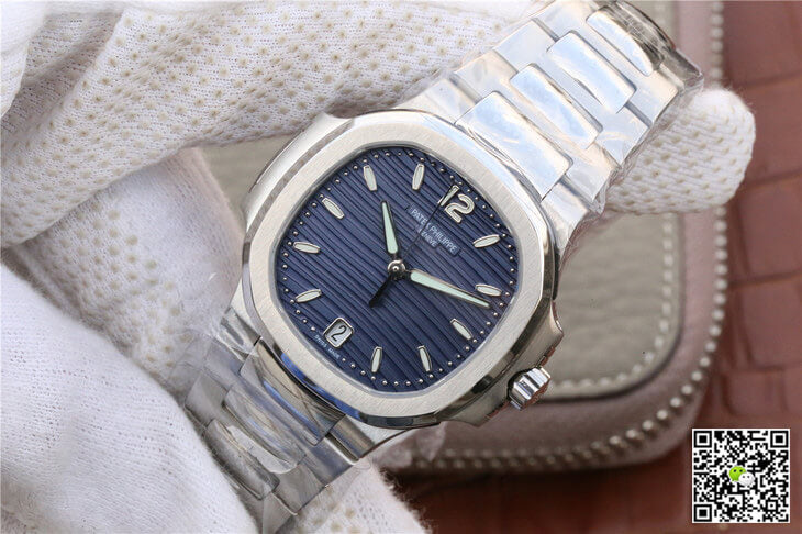 Patek Philippe Nautilus Ladies 7118/1A-001 PF Factory Blue Dial