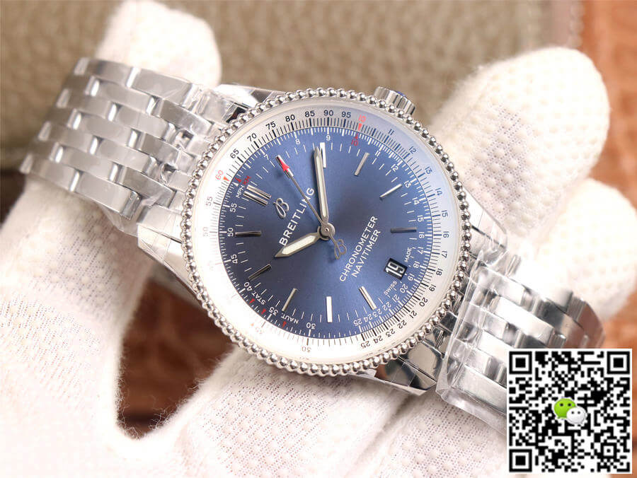 Breitling Navitimer Automatic 38 A17325211C1A1 KOR Factory Blue Dial