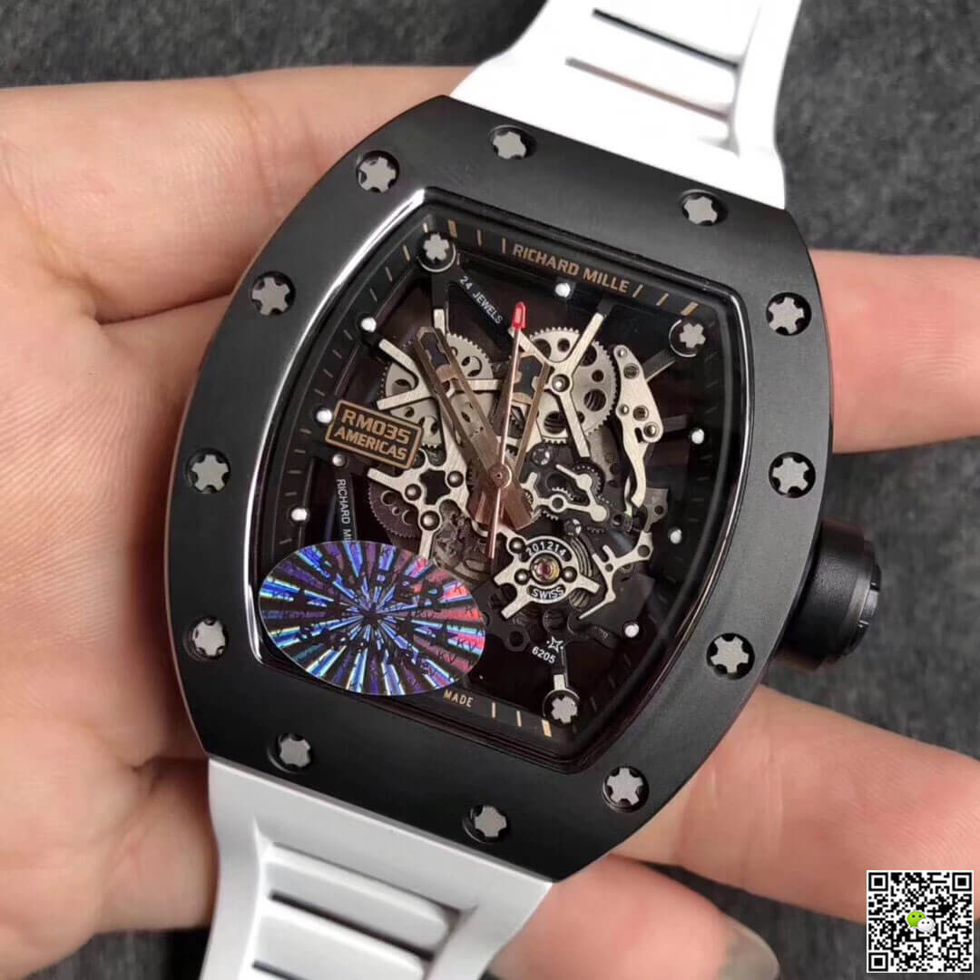 Richard Mille RM035 Americas KV Factory Black Ceramic