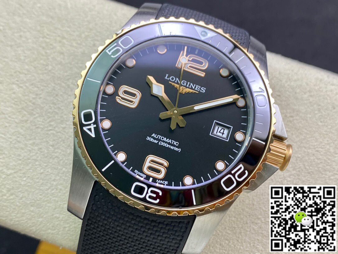 Longines Concas L3.781.3.58.9 ZF Factory Black Dial