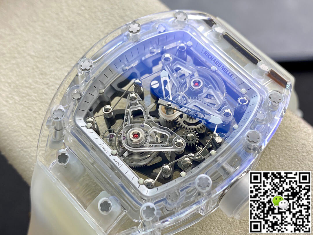 Richard Mille RM056 Tourbillon EUR Factory White Transparent Strap