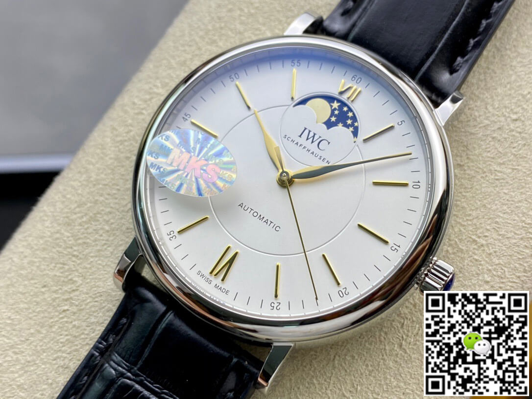 IWC Portofino Moon Phase IW459401 MKS Factory White Dial