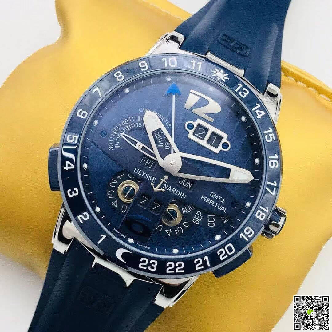 Ulysse Nardin El Toro 320-00/BQ TW Factory Ceramics Blue Dial
