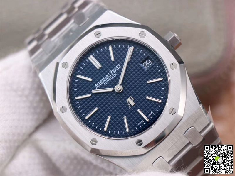 Audemars Piguet Royal Oak Jumbo”Extra-Thin 15202ST.OO.1240ST.01 ZF Factory Blue Dial