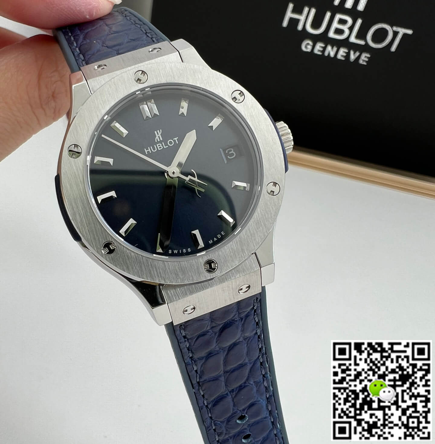 Hublot Classic Fusion 581.NX.7170.LR 33MM HB Factory Leather Strap