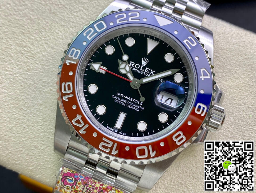 Rolex GMT Master II M126710BLRO-0001 Clean Factory Black Dial
