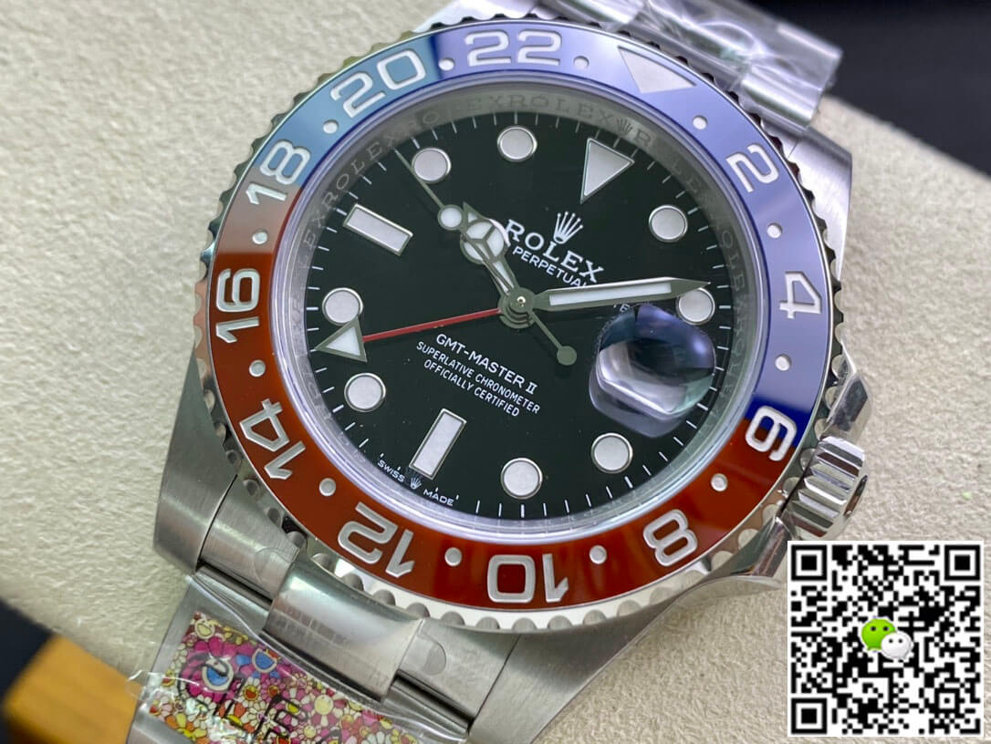 Rolex GMT Master II M126710BLRO-0002 Clean Factory Black Dial