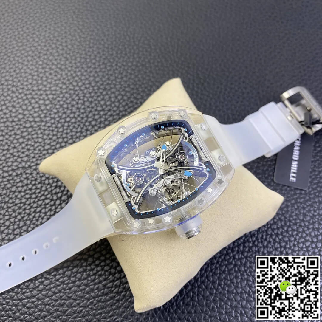 Richard Mille RM053-02 RM Factory Transparent Tourbillon Skeleton Dial