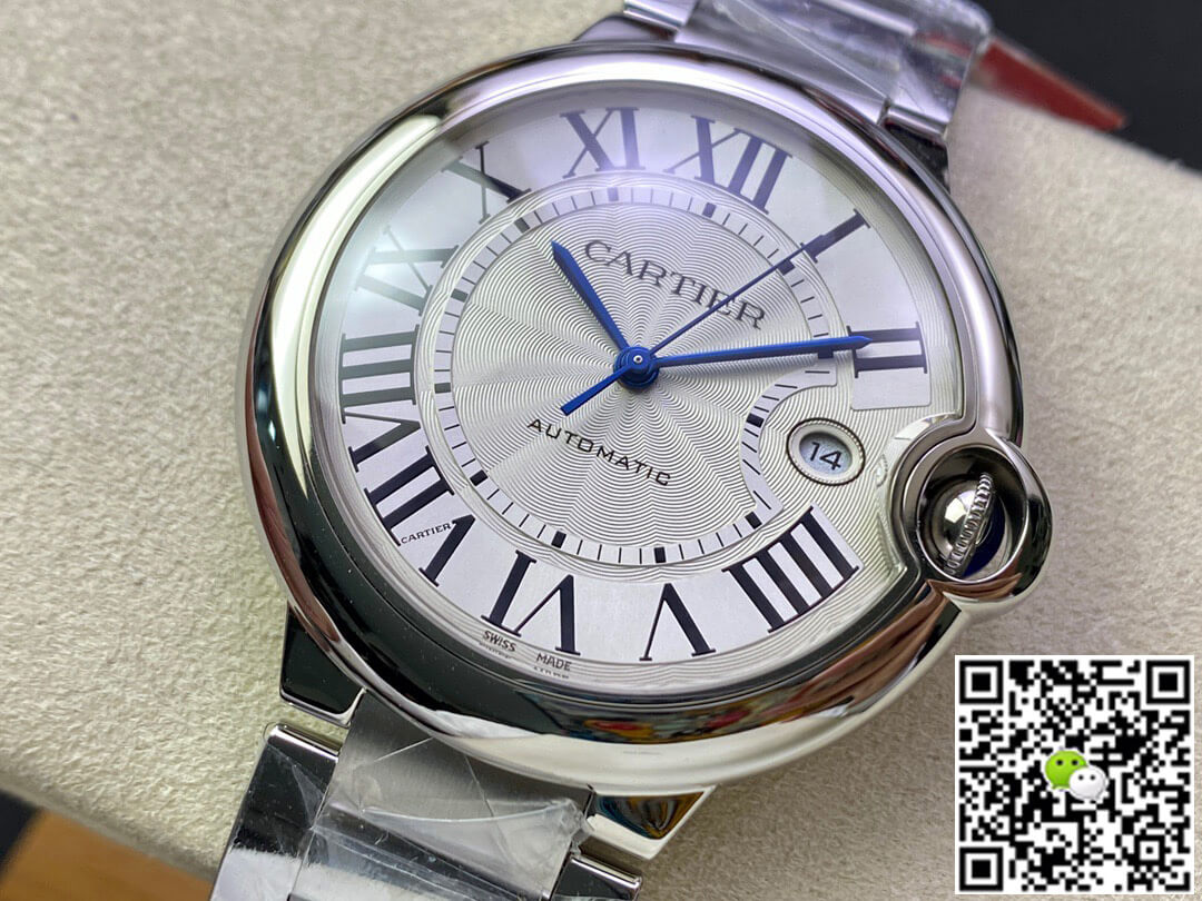 Ballon Bleu De Cartier 42MM W69012Z4 3K Factory White Dial