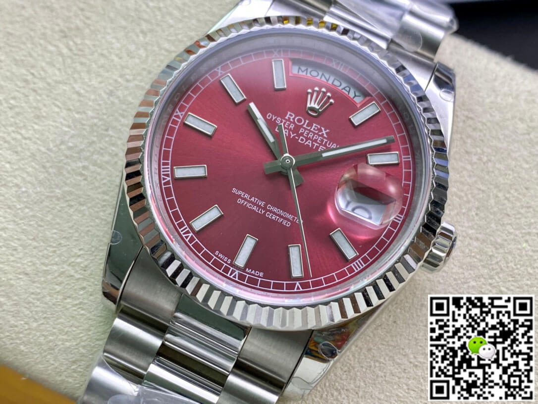 Rolex Day Date 118239 EW Factory 18k White Gold