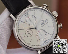 IWC Portofino Chronograph Multi-function IW391022 ZF Factory 42mm X 13.5mm White Dial