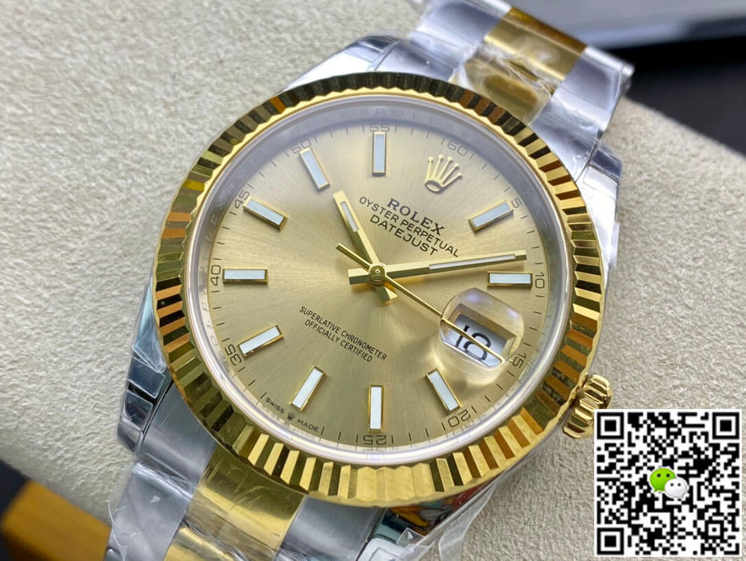 Rolex Datejust M126333-0009 VS Factory Gold Dial