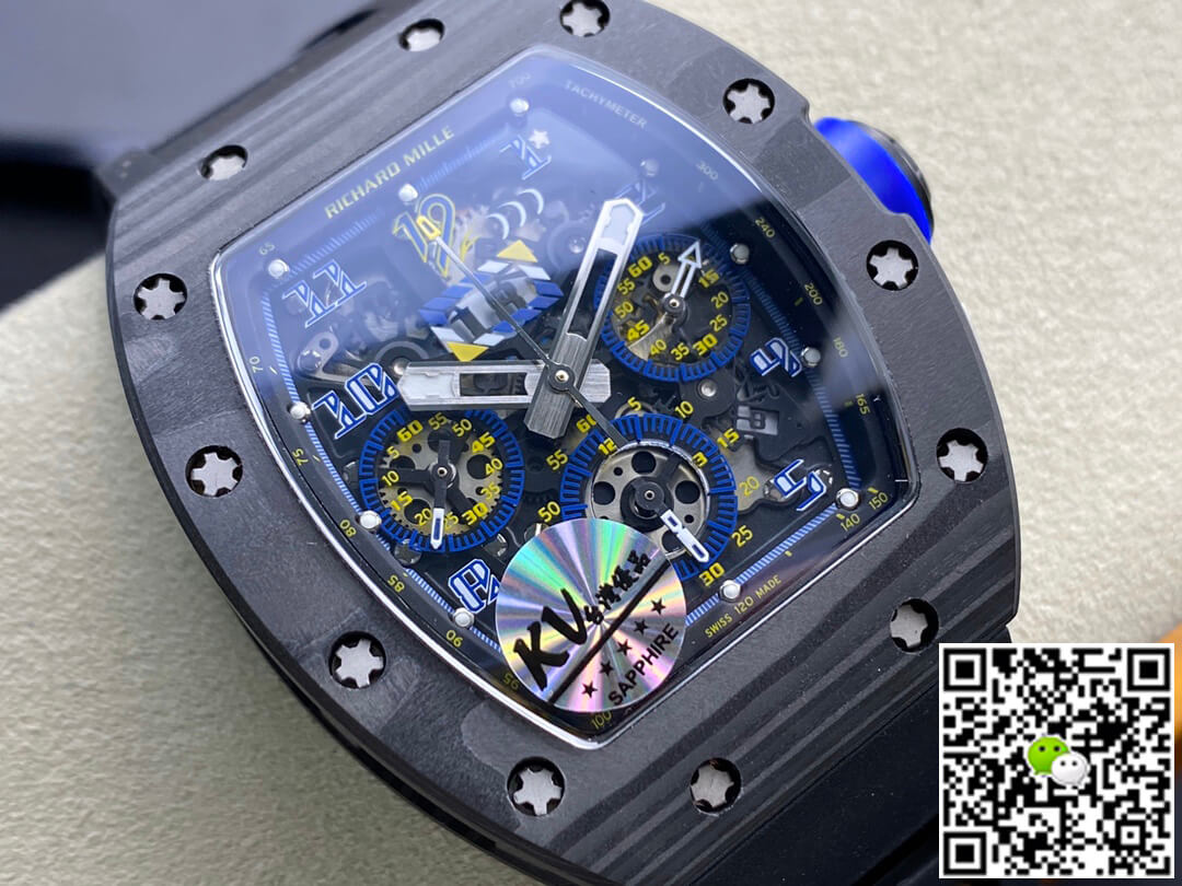 Richard Mille RM-011 KV Factory Carbon Fiber Case