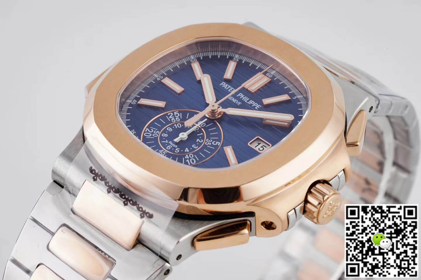 Patek Philippe Nautilus 5980/1AR-001 3K Factory V2 Rose Gold