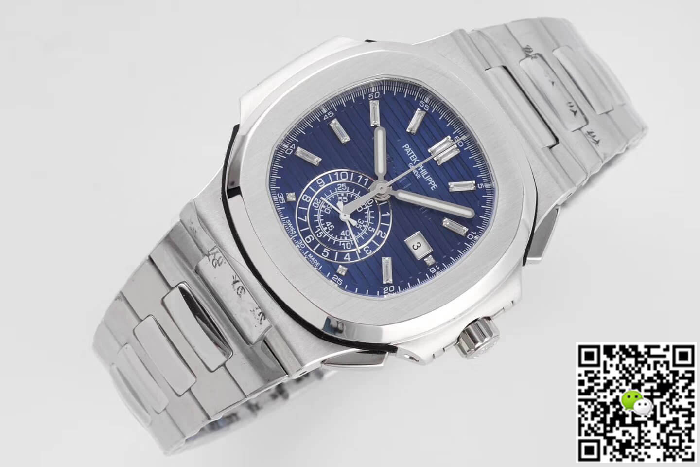 Patek Philippe Nautilus 5976/1G 3K Factory V2 Blue Dial