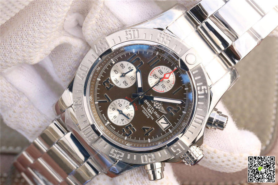Breitling Avenger II A1338111/F564/170A GF Factory Bituminous Coal Color Dial