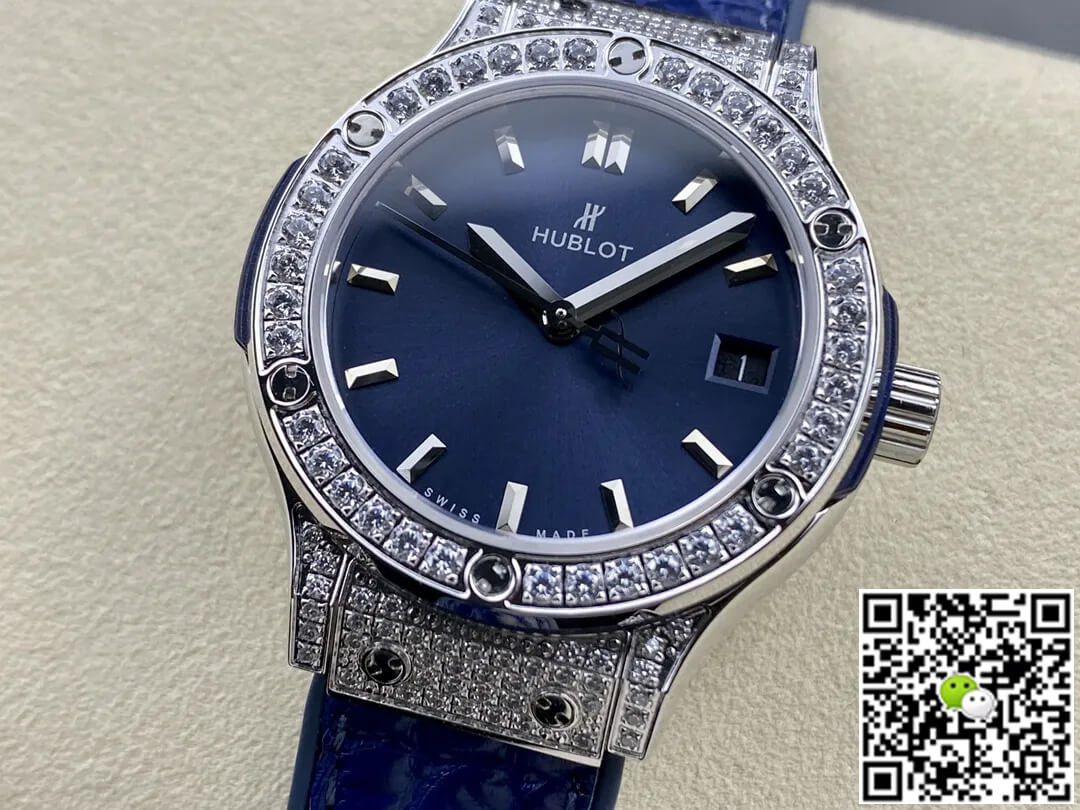 Hublot Classic Fusion 33MM Quartz HB Factory Blue Dial