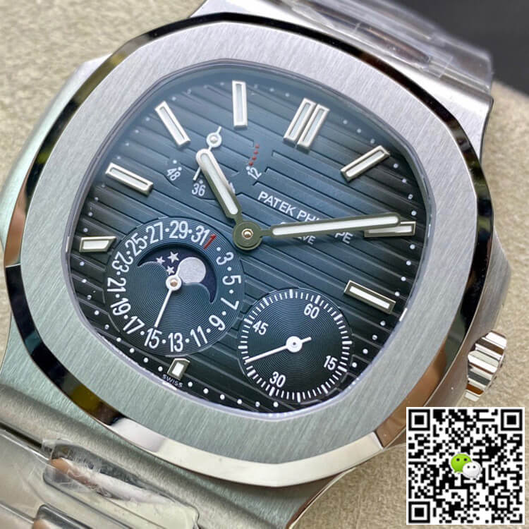 Patek Philippe Nautilus 5712/1A-001 40MM PPF Factory Dark Blue Dial Stainless Steel Strap
