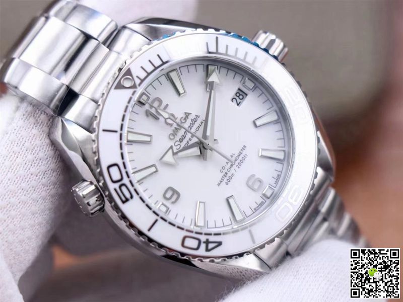 Omega Seamaster 215.30.40.20.04.001 Planet Ocean 600M VS Factory White Dial