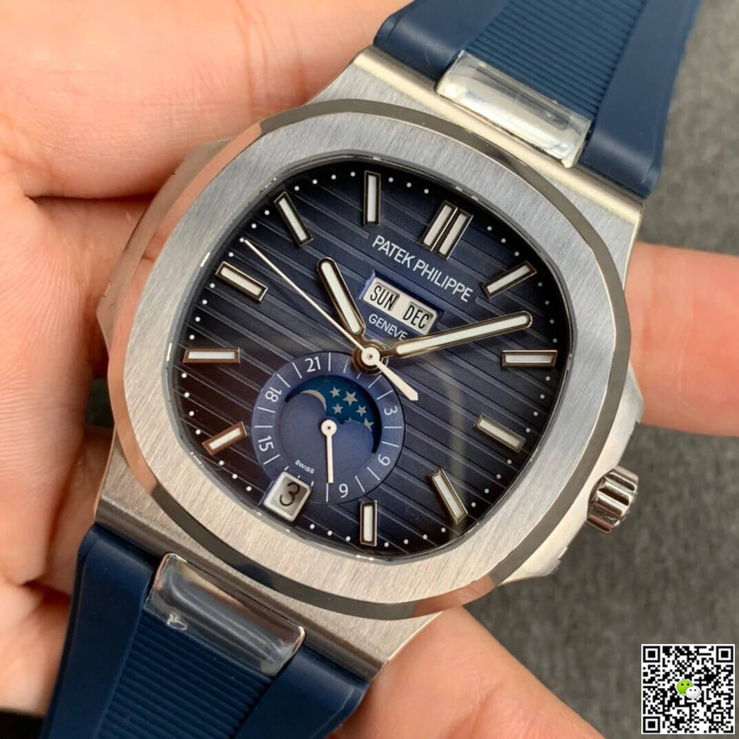 Patek Philippe Nautilus 5726 Moonphase GR Factory V2 Blue Dial