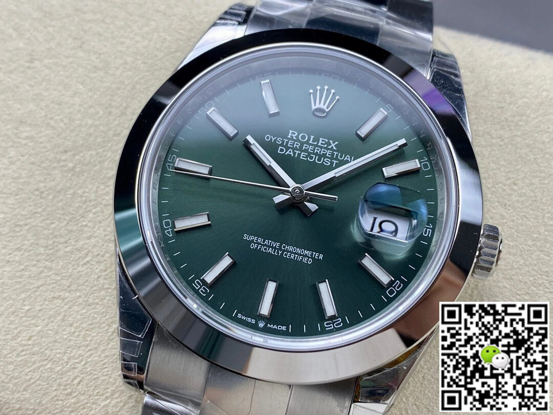 Rolex Datejust M126300-0019 41MM VS Factory Green Dial