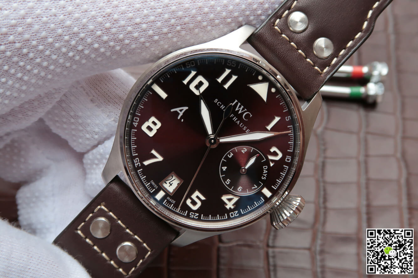 IWC Pilot IW500422 ZF Factory Brown Dial