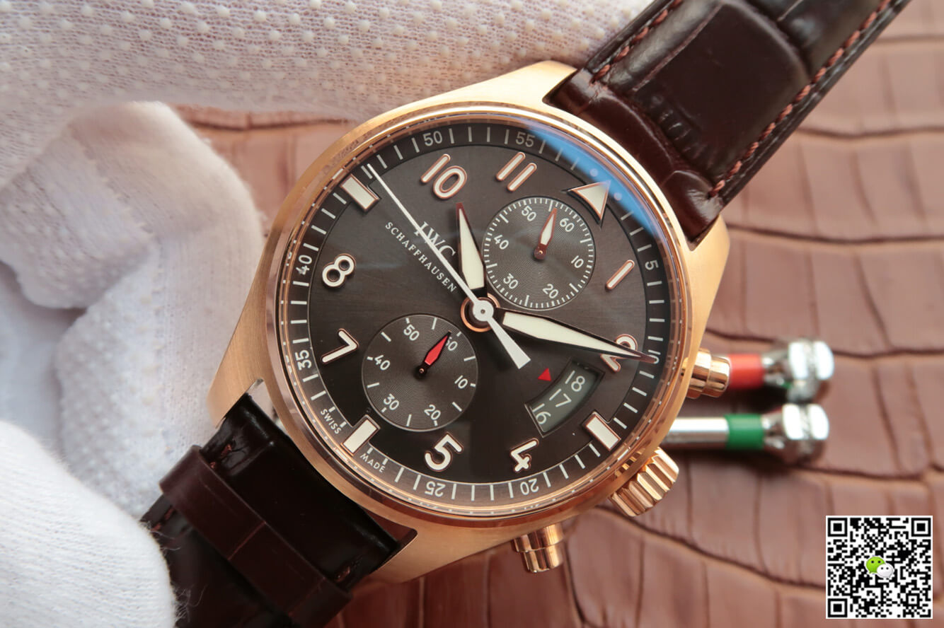 IWC Pilot IW387802 ZF Factory Dark Gray Dial