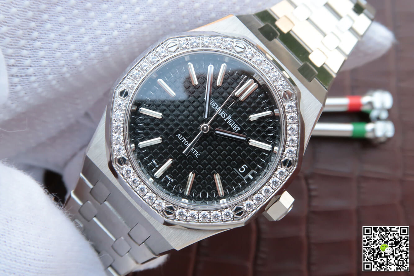 Audemars Piguet Royal Oak 15400/15450 Couple Watch JF Factory Black Dial