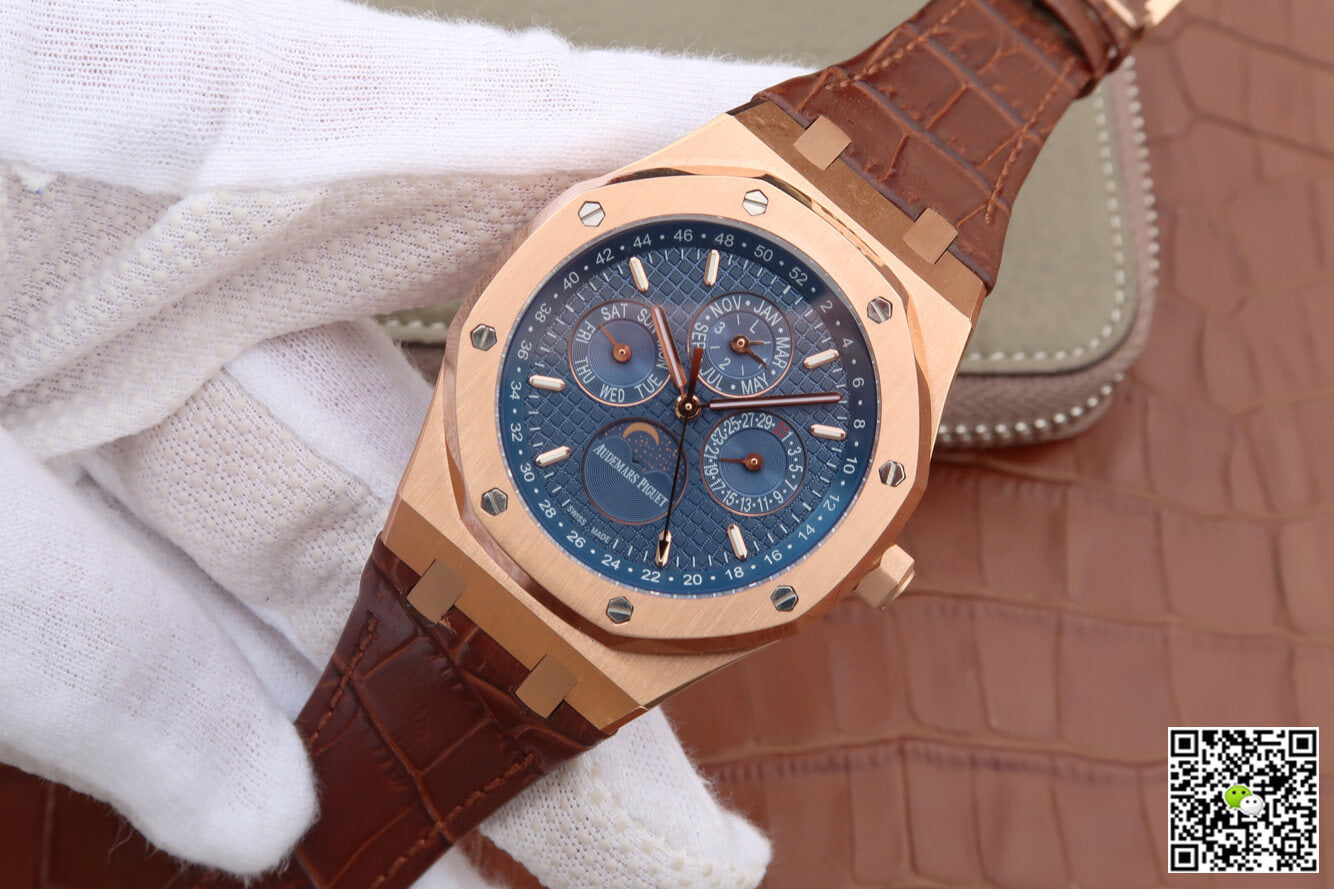 Audemars Piguet Royal Oak Perpetual Calendar 26574 JF Factory Blue Dial