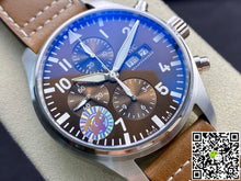 IWC Pilot Chronograph Edition Le Petit Prince IW377713 ZF Factory Chocolate Dial