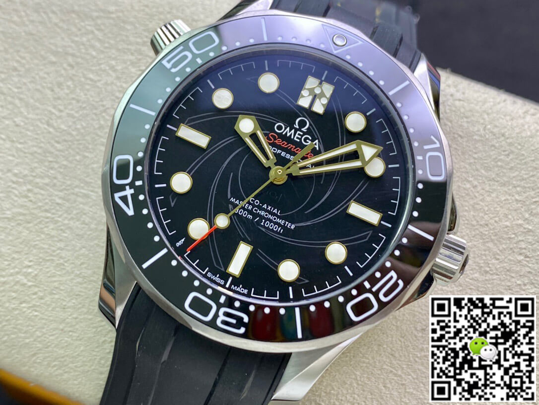 Omega Seamaster Diver 300M 210.22.42.20.01.004 OR Factory Rubber Strap