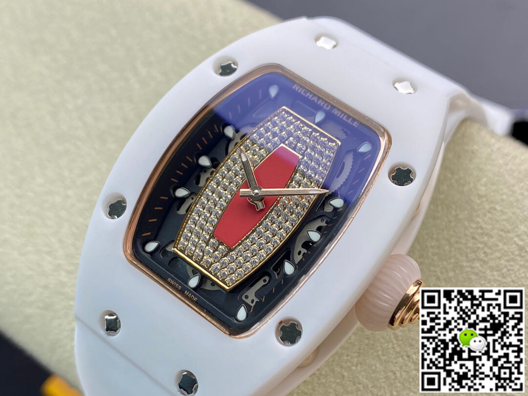 Richard Mille RM 07-01 RM Factory White Ceramic Case