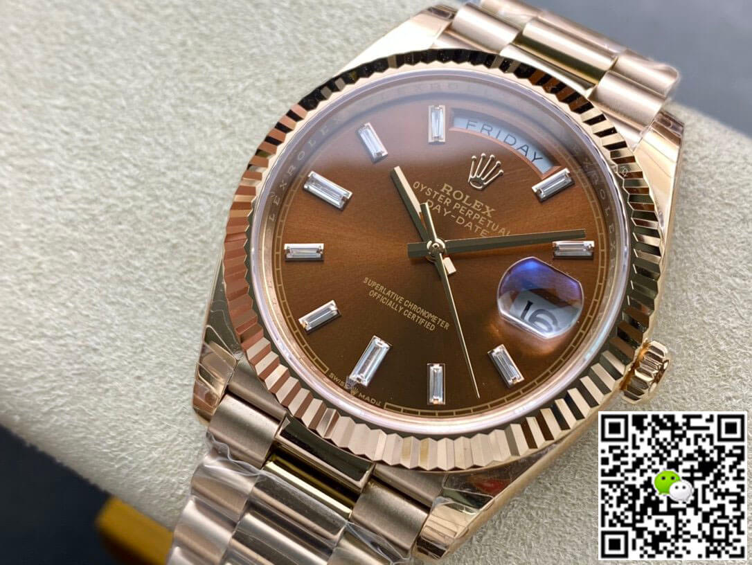 Rolex Day Date 228235 EW Factory V2 Rose Gold