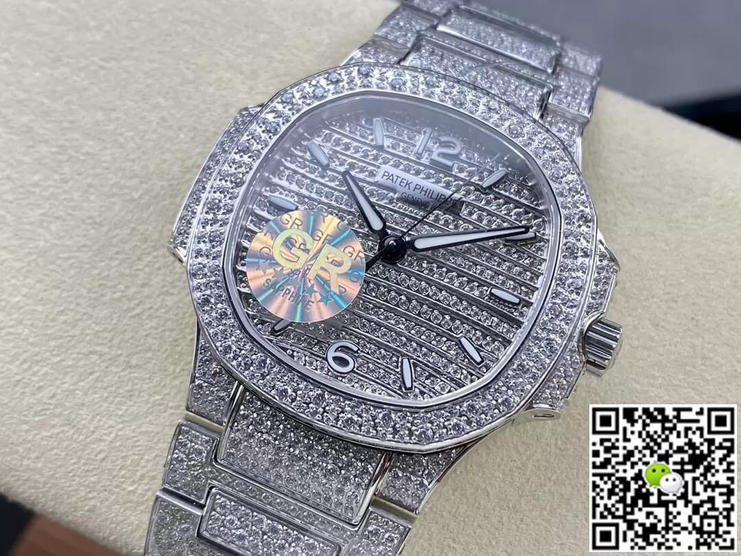 Patek Philippe Aquanaut 7118/1450G-001 GR Factory Diamond Dial