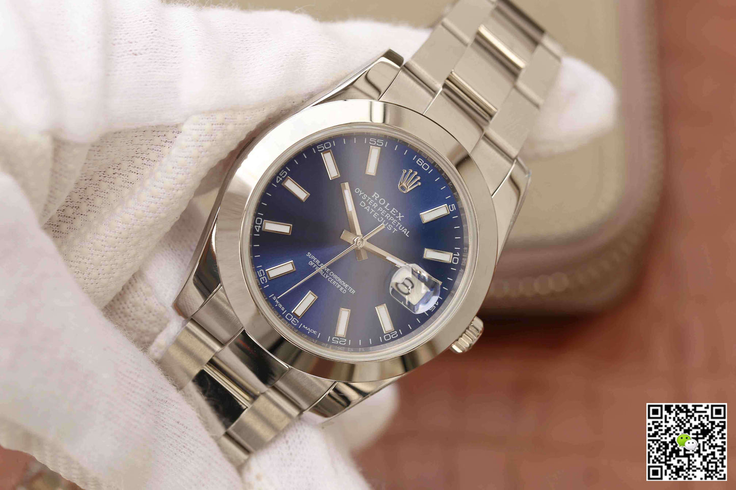 Rolex Datejust M126300-0001 EW Factory Blue Dial