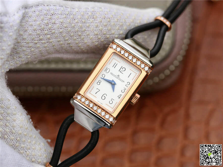 Jaeger-LeCoultre Reverso 3264520 MG Factory Diamond White Dial