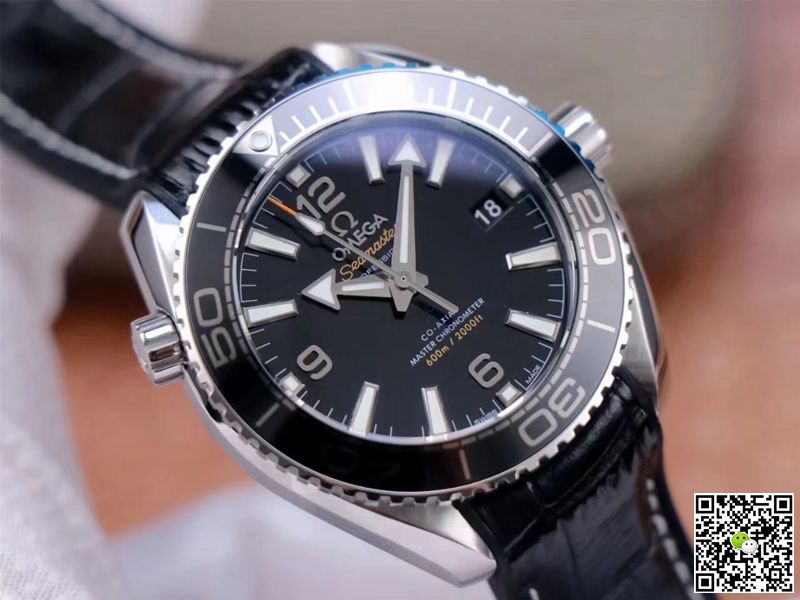 Omega Seamaster 215.33.40.20.01.001 Planet Ocean 600M VS Factory Black Dial