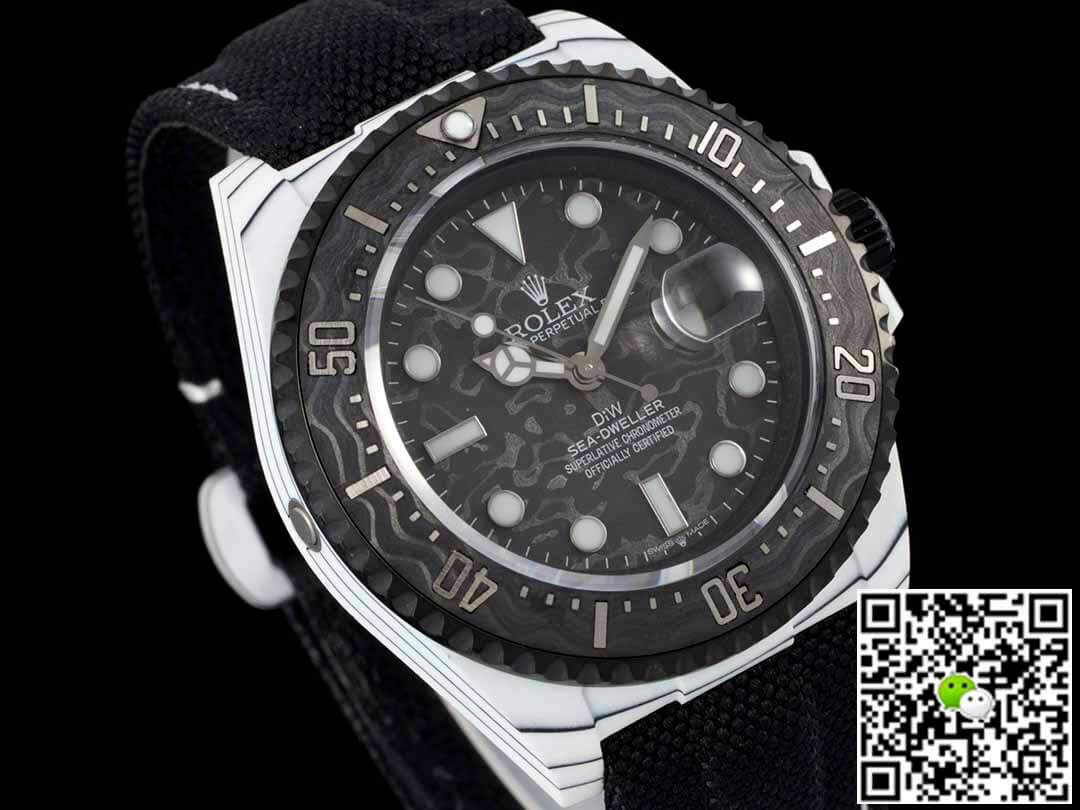 Rolex Sea-Dweller Diw Factory Carbon Fiber Black Strap