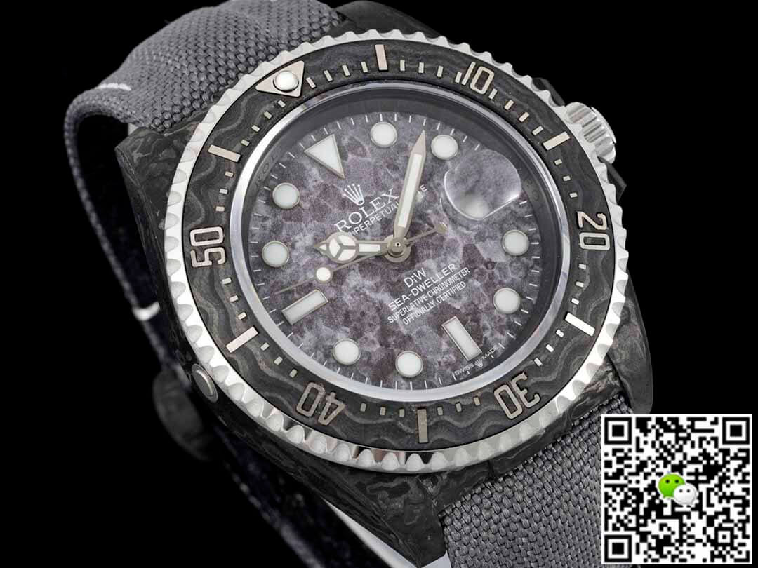 Rolex Sea-Dweller Diw Factory Carbon Fiber Bezel