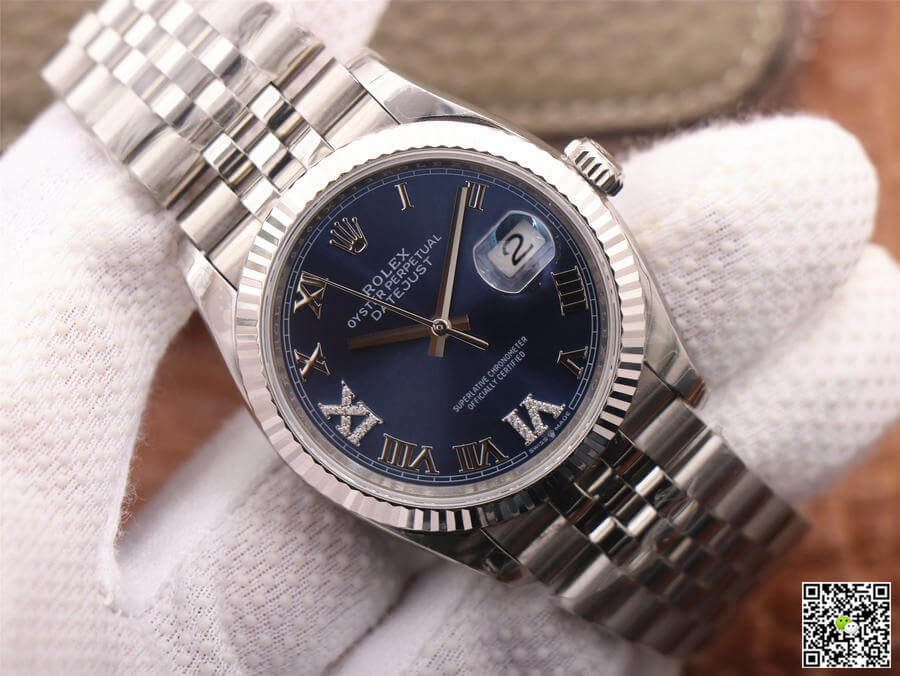 Rolex Datejust 126234 EW Factory Blue Dial
