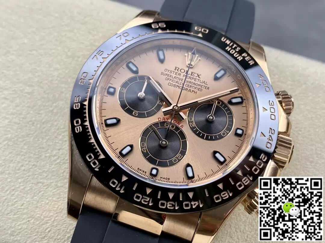 Rolex Cosmograph Daytona M116515LN-0018 Clean Factory Rubber Strap
