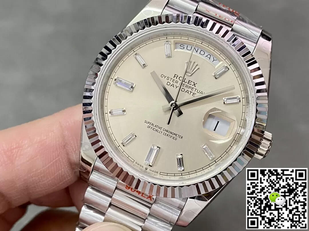 Rolex Day Date M228236-0002 GM Factory Silver Dial