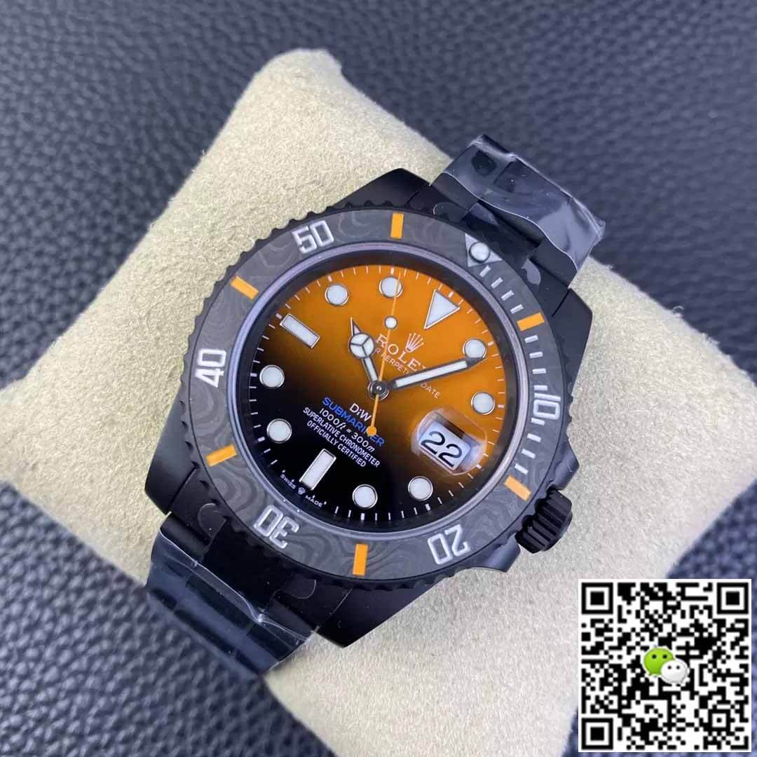 Rolex Submariner VS Factory Carbon Fiber Orange Gradient Dial