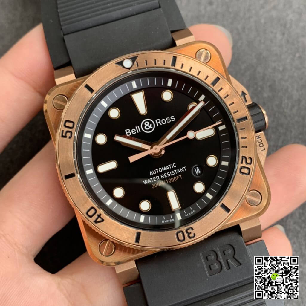 Bell & Ross BR03-92 Diver Black Dial Bronze