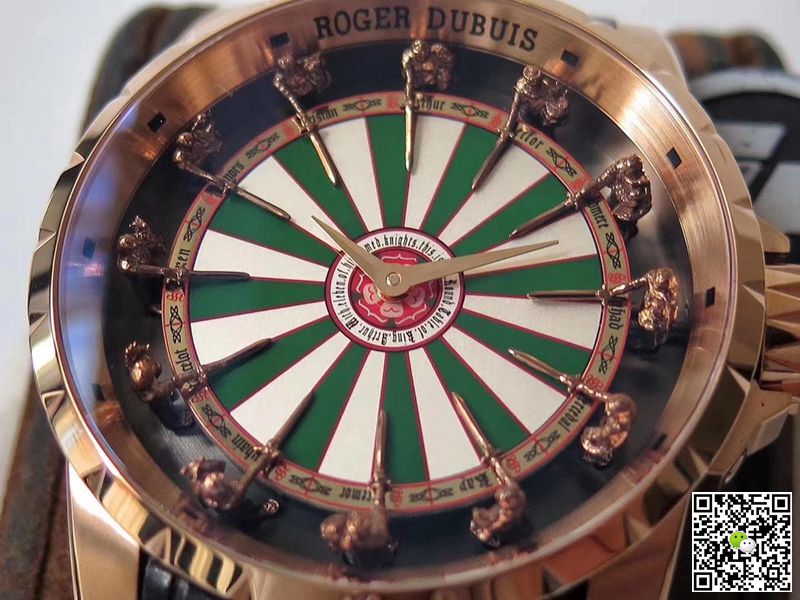 Roger Dubuis Excalibur RDDBEX0398 Knights of the Round Table II ZF Factory Rose Gold