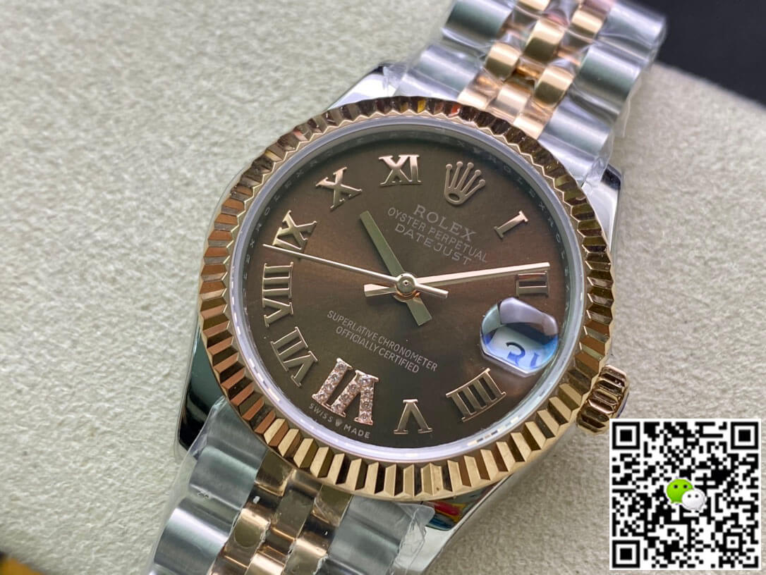Rolex Datejust M278271-0004 31MM EW Factory Rose Gold