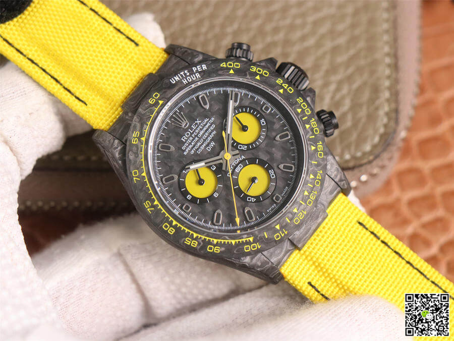 Rolex Daytona Diw Retrofit Version WWF Factory Carbon Fiber Pattern
