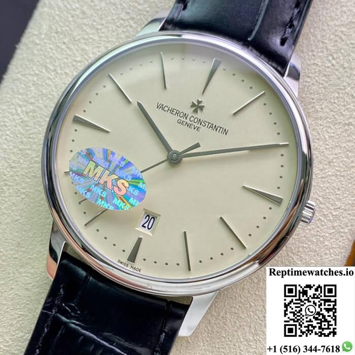 Vacheron Constantin Patrimony 85180/000G-9230 Mks Factory Silver Dial-Rep Time Watches