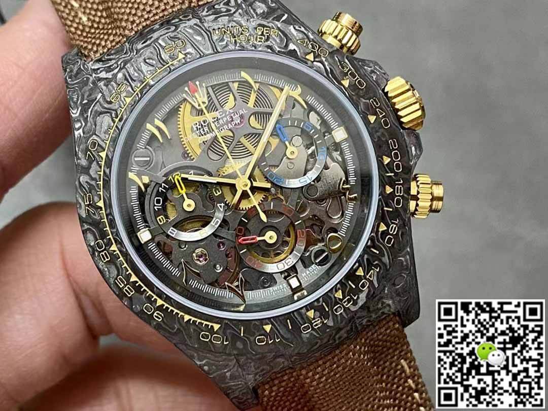 Rolex Daytona Diw Factory Carbon Fiber Hollow Dial