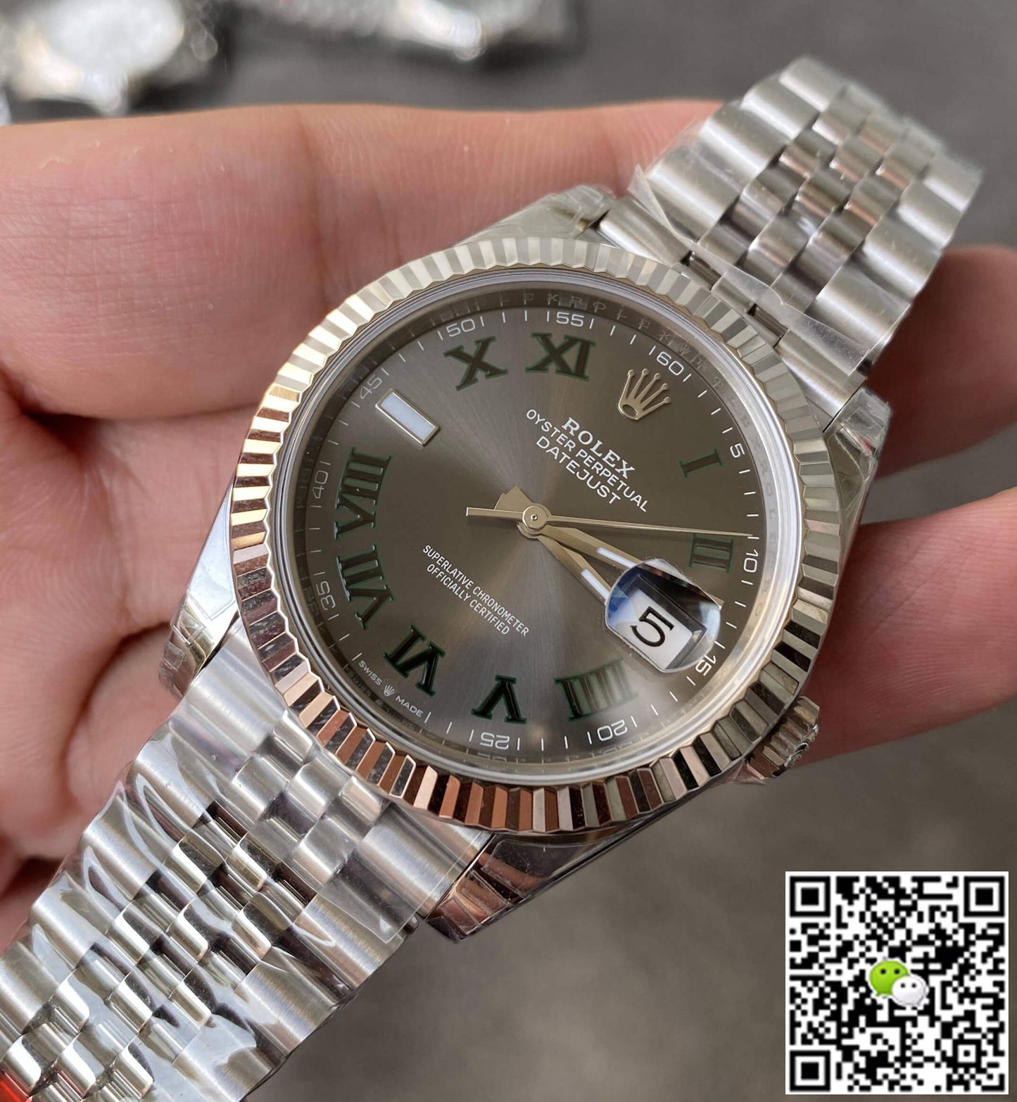 Rolex Datejust M126334-0022 41MM VS Factory Stainless Steel
